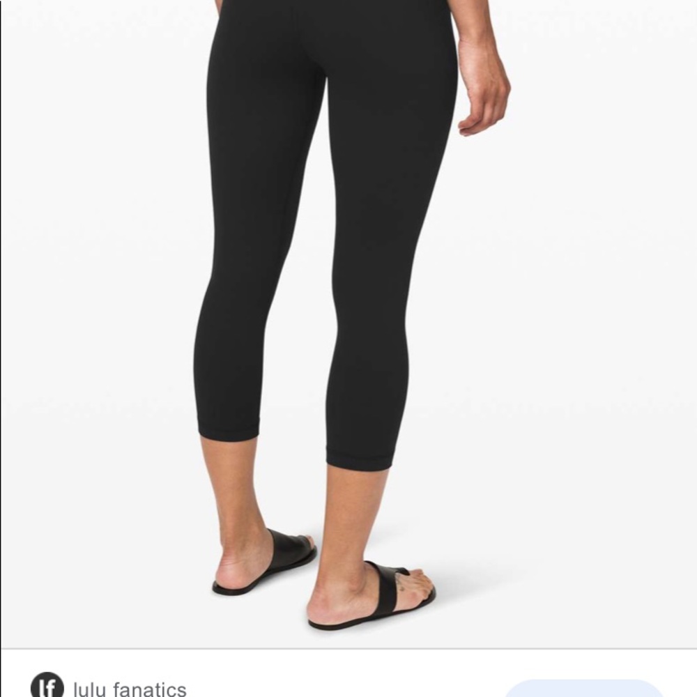 Lululemon Align HR crop 21” black